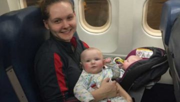 tips on flying with kids